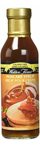 Sirope De Pancake Sin Azucar Walden Farms Syrup Calorie