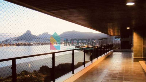 Imagem 2 de 15 de Apartamento Na Lagoa Com 4 Quartos E 4 Vagas De Garagem Com Vista Para Lagoa!! - Ipap40014