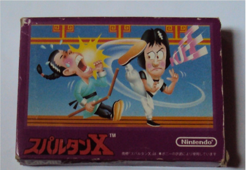Spartan X Original Japonês Para Famicom/nes 60 Pinos