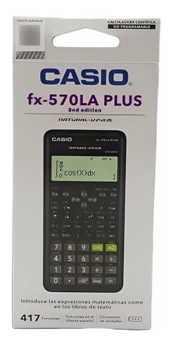 Calculadora Cientifica Casio Fx-570 La Plus