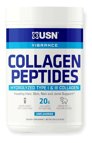 Vibrance Collagen Peptides  Usn  600grs