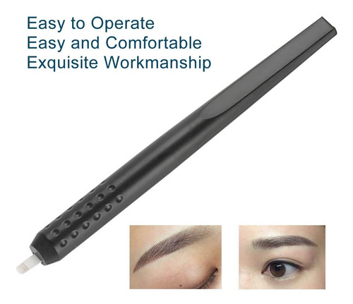 Desechables Microblading Pen Manual De Cejas Lápiz Semi Perm