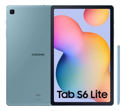 Tablet Samsung Galaxy Tab S6 Lite 10.4 128b + 4gb Ram Azul