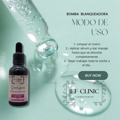 Serum Bomba Despigmentante Antiedad Y Proteccion Solar Momento De Aplicación Día/noche Tipo De Piel Todo Tipo De Piel