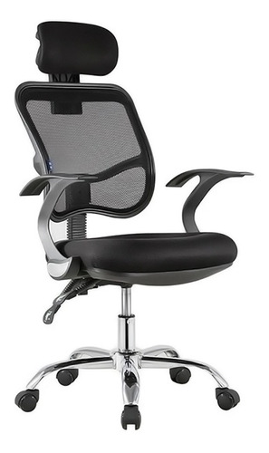 Silla De Oficina Ergonomica Espaldar Ajustable En Altura