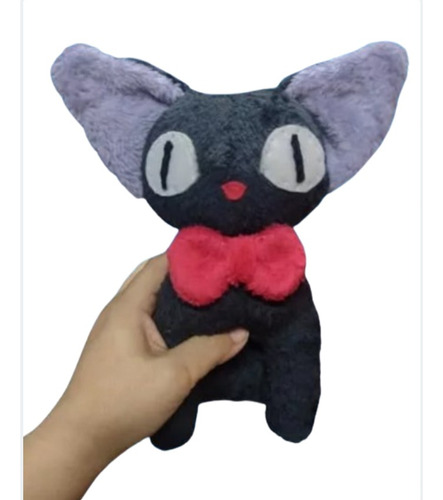 Muñeco Gato  Jiji Negro No Peluche Studio Glibli