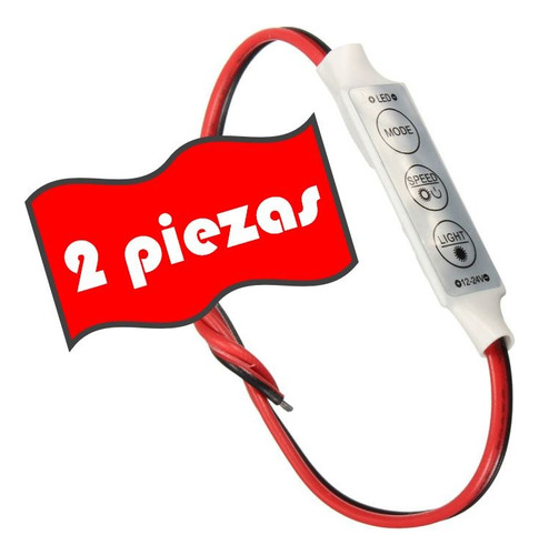 Control Tiras Led 3 Botones Dimmer Estrobo 12v Ojo De Aguila