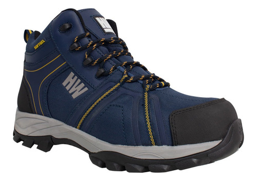 Zapato De Seguridad Hw Bering Low Blue Hardwork