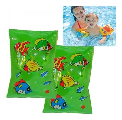 Manguita Flotadores Inflable Brazos Alitas Para Niños