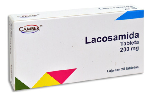 Lacosamida 200 Mg Caja Con 28 Tabletas Camber Pharma