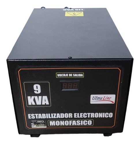 Elevador Regulador Electronico De Voltaje Monofasico 9kva  