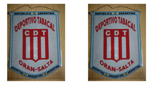 Banderin Grande 40cm Deportivo Tabacal Oran Salta