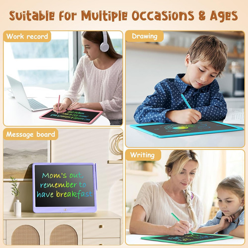 Tableta De Escritura Lcd Kidopire Lcd Para Niños, Juguetes P