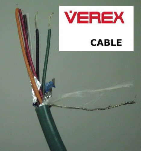 Cable 6x24 Multiconductor Lectoras Control De Acceso Wiegand