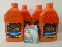 Comprar Combo 4 Aceite Inca Sae 20w50 Semi Sintético Y Filtro Aceite