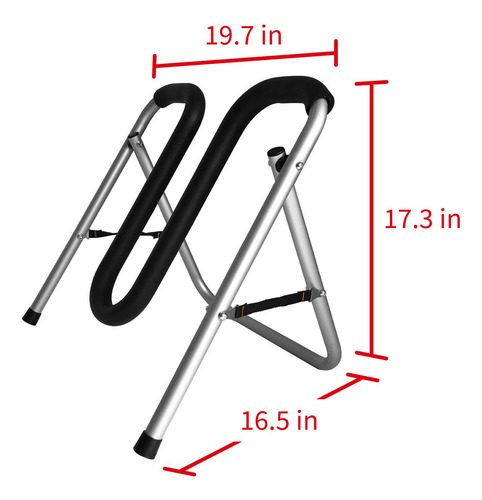 Rack De Prancha De Surf Dobrável, Com Suporte De
