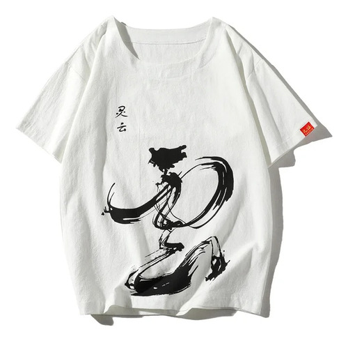 Camisetas Haoríes De Estilo Harajuku Japonés Para Hombre, De
