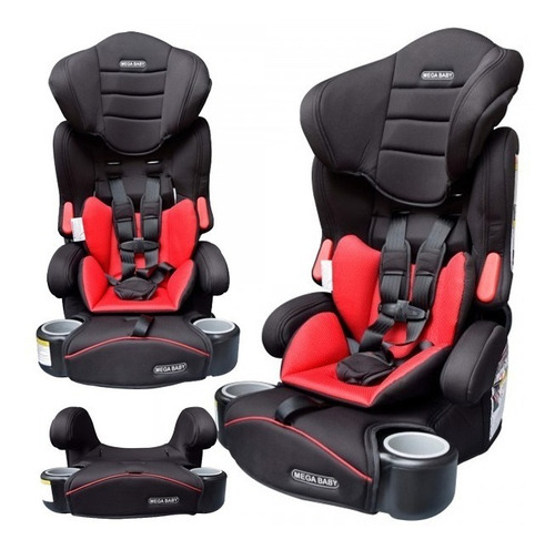 Butaca Booster Auto Bebe Isofix Infanti Mega Zeus 9 A 36 Kg 