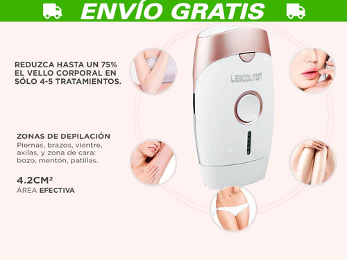 Depiladora Definitiva Laser Tratamiento Profesional Portable
