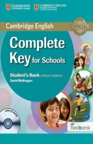 Complete Key For Schools Sb Wo/k W/cdr T