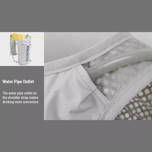 S K Chaleco Running Hydion De 5 Litros Con Bolsa De Agua De
