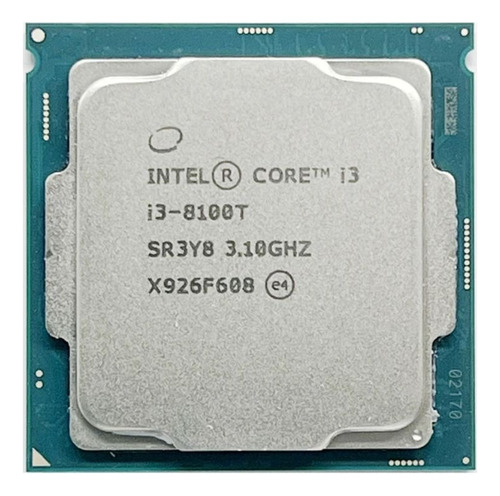 Procesador Intel Core I3 8100t 3.1 Ghz 4 Núcleos Lga 1151 Cp