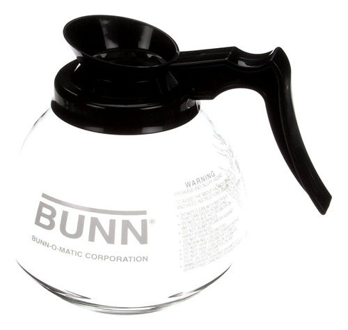 Bunn 42400.0101 - Decantador Comercial De Cristal  12 Tazas