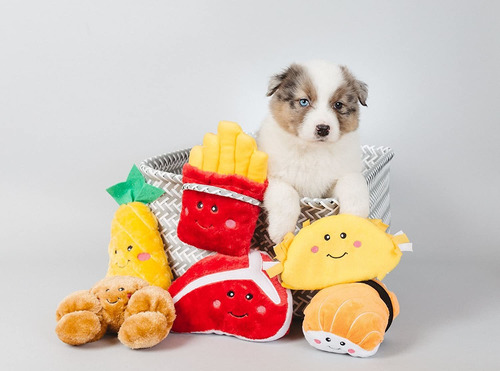 Imagen 5 de 7 de Zippypaws Nomnomz Juguete Chirriador De Peluche Para Perro T