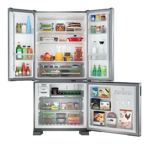 Imagen 3 de 4 de Heladera Whirlpool Wro85ak No Frost Inverter 554lts