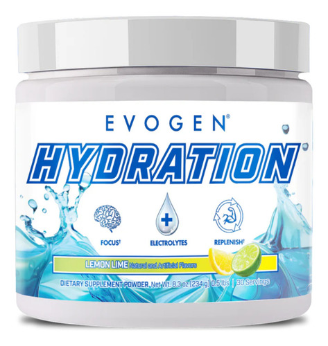 Evogen Hydration 30 Servicios Lima Limon