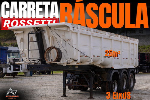 Carreta Básculante Rossetti Ls 3 Eixos 25m3