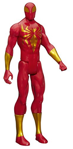 Figura Iron Spider Titan Hero De Marvel.