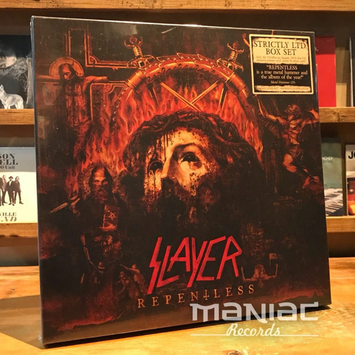 Slayer Repentless Box Set 2 Cd Dvd Bluray Lp
