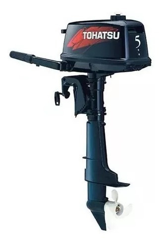 Motor Tohatsu 5 2 Tiempos Pata Corta Modelo Nuevo