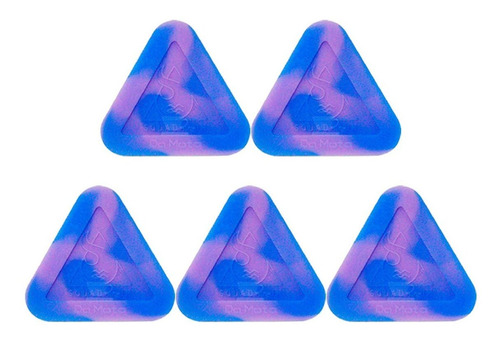 Kit De 5 Slick Squadafum Triangular Roxo E Azul 13ml