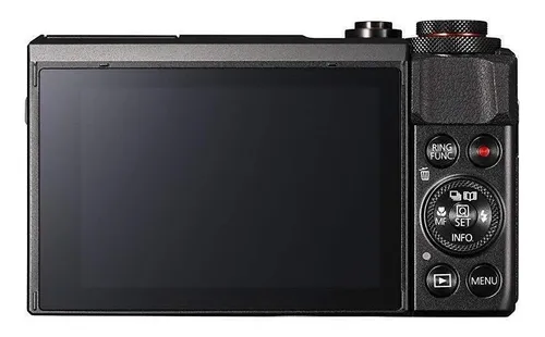 Canon PowerShot Serie G G7 X Mark II compacta cor preto Canon PowerShot Serie G G7 X Mark II compacta cor preto