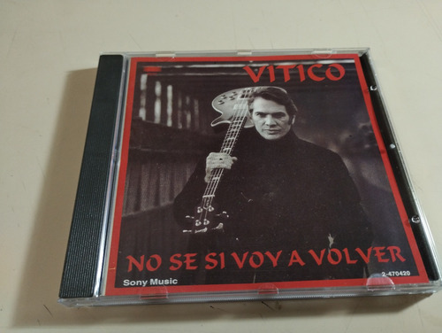 Vitico - No Se Si Voy A Volver - 1° Edicion , Ind. Argentina