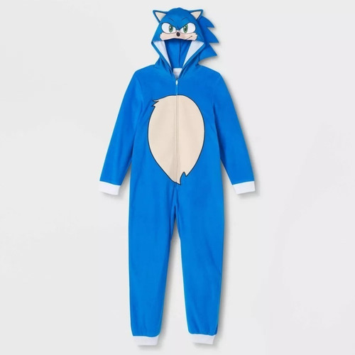 Disfraz Sonic Pijama  Original Americano Halloween