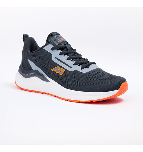 Zapatillas New Athletic Running Ittengom48 Gris Oscuro Con N