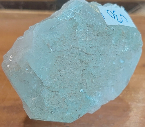 Mineral Roca Cristal Apofilita Verde Fluorapofilita