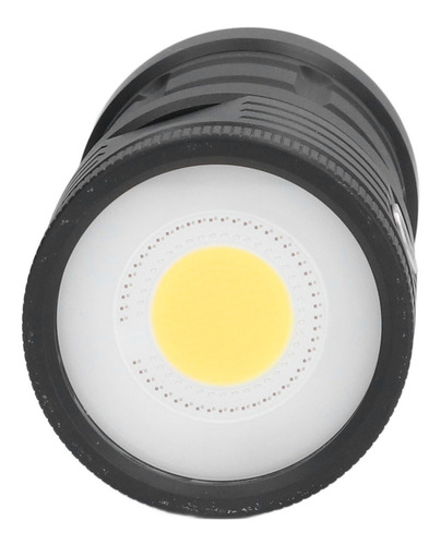 Linterna De Buceo Cob Led, 100 M, Impermeable, Antorcha Subm