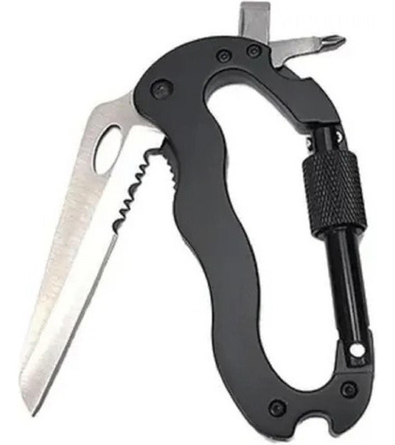 Cuchillo Mosqueton Cortapluma Trekking