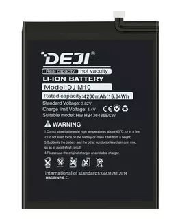 Bateria Litio Para Huawei P20 Pro De 4200mah Marca Deji