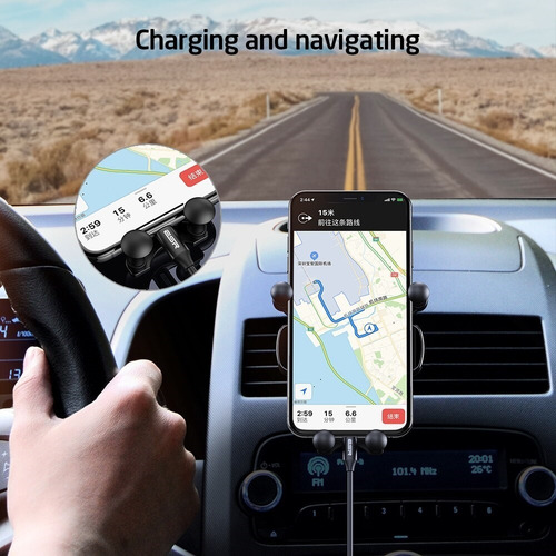 Imagem 4 de 10 de Suporte Veicular Esr Compatível iPhone 12/11/xr/xs/max/8/7