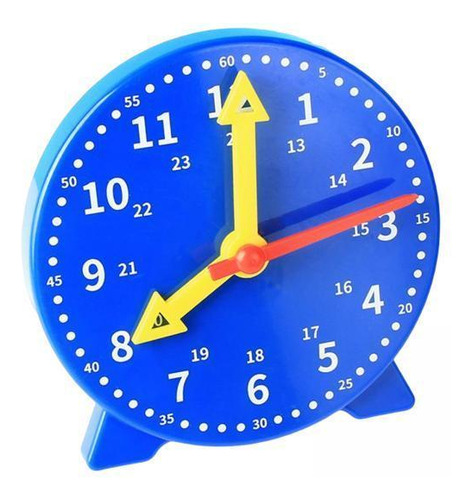 4 Montessori Kids Clock School Time Learning Material