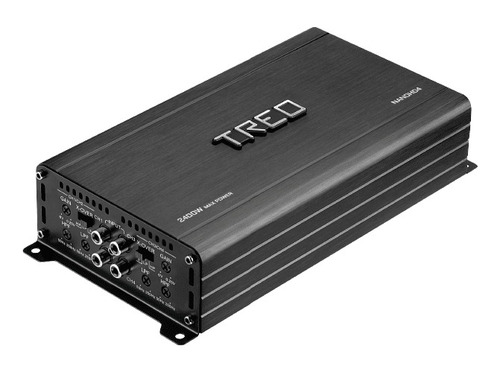 Amplificador Treo Nanohd4 4 Canales Mini Clase D 2400w
