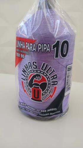 Linha para pipa de 12.000 jds, fio 10 Ultra 2 camadas especial