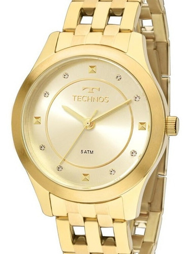 Relogio Technos Feminino Dourado