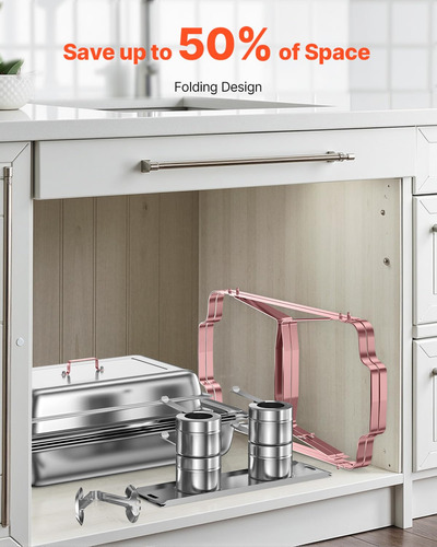 Juego De Platos Para Buffet Hafing Dish Vevor, 8 Litros, 2 U