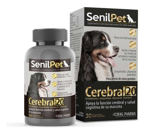 Senilpet Cerebral Raza Grande 20 X 30 Comp / Catdogshop